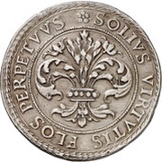 1 Guldenthaler Shooting festival, France, 1576 reverse image