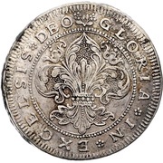 1 Guldenthaler, France, 1668 reverse image