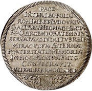 1 Thaler Peace of Nijmegen obverse image
