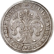2 Thalers, France, 1616 reverse image