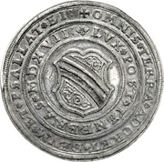 3 Thalers Centenary of the Reformation obverse image