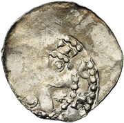 Denier - Peter of Brixey Cross, France, 1165-1191 reverse image