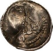 Denier - Peter of Brixey Hand in reverse, France, 1165-1191 reverse image