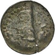 Denier - Reinald, France, 1210-1217 reverse image