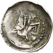 Denier - Gilles of Sorcy, France, 1253-1269 reverse image