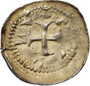 Denier - Conrad Probus, France, 1272-1296 reverse image