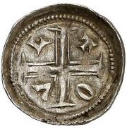 Denier - John I, France, 1296-1305 reverse image