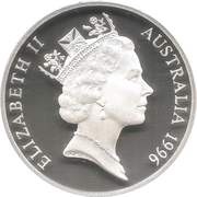 5 Dollars - Elizabeth II 3rd Portrait - Henry Lawson - Masterpieces in Silver obverse image