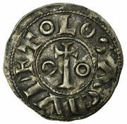 Denier - Bertrand, France, 1106-1112 reverse image