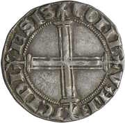 Groschen - Louis of Villars, France, 1363-1376 reverse image