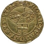 Gold Guilder - Nicolas II of Châtelet, France, 1534-1562 reverse image