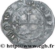 Double Denier - Guiges VIII, France, 1319-1333 reverse image