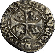 Blanc - Louis II, France, 1440-1455 reverse image