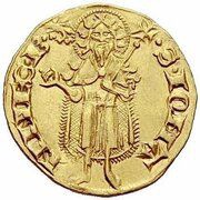 Gold Guilder - Guigues VIII, France, 1327-1333 reverse image