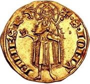 Gold Guilder - Humbert II, France, 1333-1349 reverse image