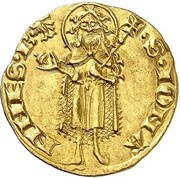 Gold Guilder - Charles I, Dauphin, France, 1349-1364 reverse image