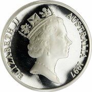 5 Dollars - Elizabeth II 3rd Portrait - Ox-Drawn Wagon - Masterpieces in Silver obverse image