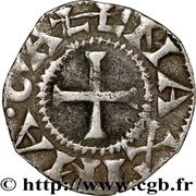 Denier anonymous, France, 1100-1150 reverse image
