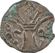 Obol anonymous, France, 1144-1192 reverse image