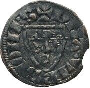 Denier - Mary of Brabant, France, 1302-1330 reverse image