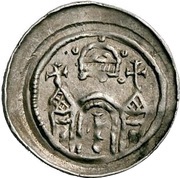 Denier "Dickpfennig", France, 1170-1189 reverse image