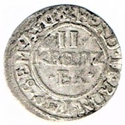 2 Kreutzer, France, 1629-1633 reverse image