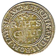 1 Groschen Rahtsgeld, France, 1627 reverse image