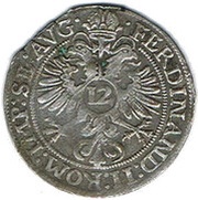 12 Kreuzer, France, 1622 reverse image