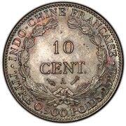 10 Cents reverse image