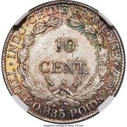 10 Cents reverse image