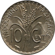 10 Cents Magnetic reverse image