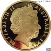 5 Dollars - Elizabeth II 4th Portrait - Royal Flying Doctor Service - Proof obverse image
