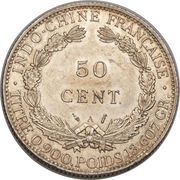 50 Cents reverse image