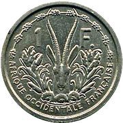 1 Franc Essai reverse image