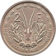 2 Francs Essai reverse image