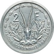 2 Francs Piefort Essai reverse image