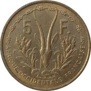 5 Francs reverse image