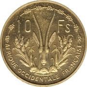10 Francs Essai reverse image