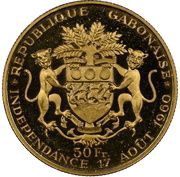 50 Francs Independence reverse image
