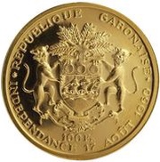 100 Francs Independence reverse image