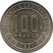 100 Francs reverse image
