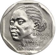 500 Francs Trial Strike reverse image