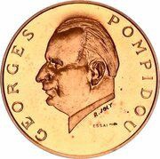 5000 Francs Georges Pompidou - essai reverse image
