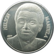 50 Francs Nelson Mandela reverse image