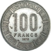 100 Francs reverse image