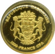 1000 Francs Gold Bullion Coinage obverse image