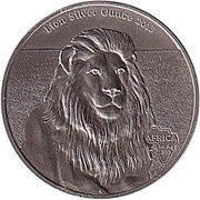1000 Francs Bullion Coinage - Lion reverse image