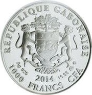 1000 Francs CFA Libra obverse image