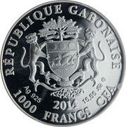 1000 Francs CFA Taurus obverse image