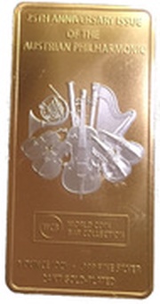 1000 Francs CFA Austrian Philharmonic reverse image